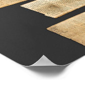 Great Isaiah Scroll Dead Zee Scrolls 1QIsaa Poster (Hoek)