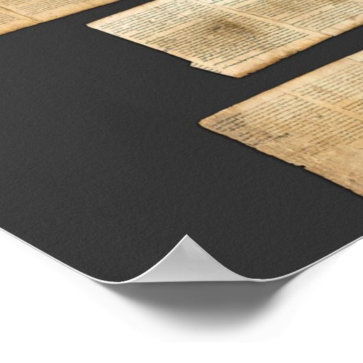 Great Isaiah Scroll Dead Zee Scrolls 1QIsaa Poster (Hoek)