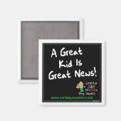"Great Kid is Great News" Magnet (Recto/Verso)