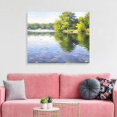 Great Lake Canvas Afdruk (Insitu (Woonkamer))
