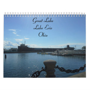 GREAT LAKE ERIE, OHIO-kalender Kalender