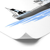 Great Lakes freighter Thomas Adams Poster (Hoek)