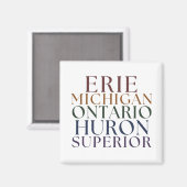 Great Lakes State Magnet Stocking Stuffer (Recto/Verso)