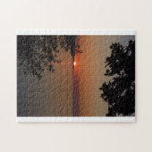 Great Lakes Sunset Legpuzzel (Horizontaal)