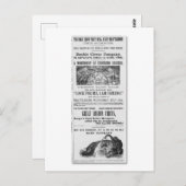 Great London Circus Advertisement Briefkaart (Voorkant / Achterkant)