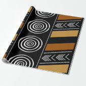 Great looking African Wrapping Paper Cadeaupapier (Uitgerold)