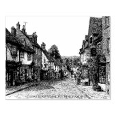 Great Missenden, Buckinghamshire,  schets Rubberstempel (Afrduk)