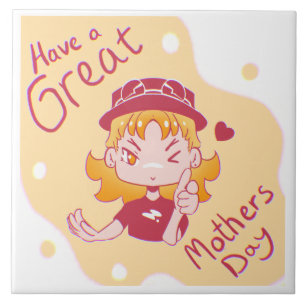 Great Mothers day. Tegeltje