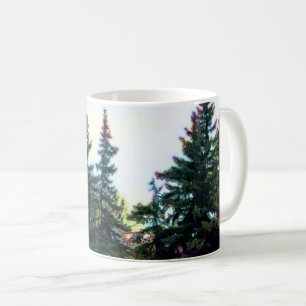 Great North Bossen Boreal Forest Canada Pine Trees Koffiemok