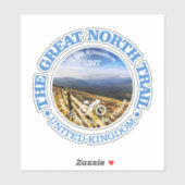 Great North Trail (fietsen c) Sticker (Vel)