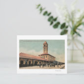 Great Northern Railroad Depot Briefkaart (Staand voorkant)
