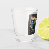 Great Ocean Road Australia Landmarks Illustration Shot Glas (Links)