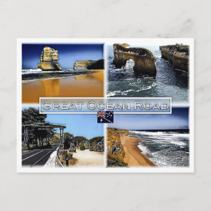 Great Ocean Road - Australië - Mosaic - Briefkaart