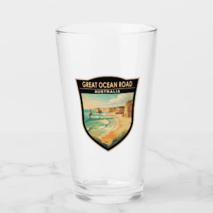 Great Ocean Road Australië Reiskunst Vintage Glas