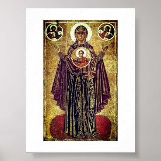 Great Panagia from Yaroslavl Poster (Voorkant)