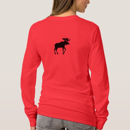 Great PARK CITY Moose Shirt - aangepaste Shirt kle (Achterkant)