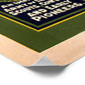 Great Pawnee Bill 1903 - Wilde West Poster (Hoek)