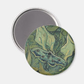 Great Peacock Moth by Vincent van Gogh Magneet (Voorkant / Achterkant)