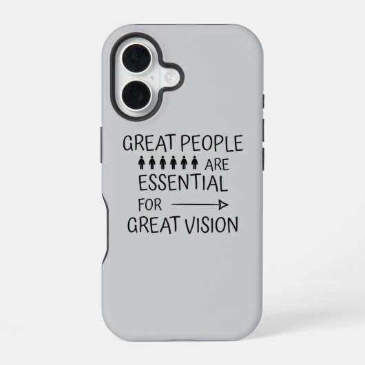 Great people Electronics > iPhone 16 Coque (Verso)