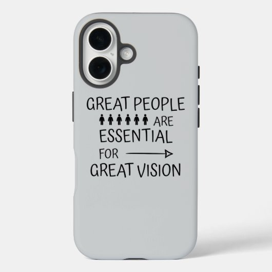 Great people Electronics > iPhone 16 Coque (Verso)