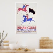 Great Plains Indian 1939 WPA Poster (Keuken)
