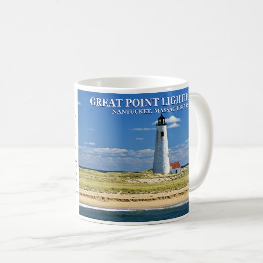 Great Point Lighthouse, Nantucket Mass Mok (Voorkant rechts)
