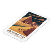 Great Pyramid of Giza Seven Wonders of the World Magneet (Linkerzijde)