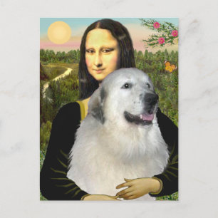 Great Pyrenees 9 - Mona Lisa Briefkaart