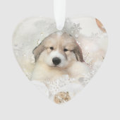 Great Pyrenees Aquarelle Puppet Holiday (devant)
