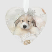 Great Pyrenees Aquarelle Puppet Holiday (dos)