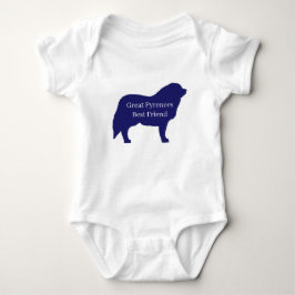 Great Pyrenees Baby body Romper