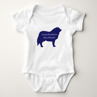 Great Pyrenees Baby body Romper