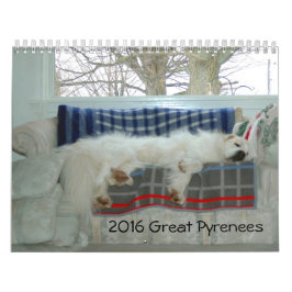 Great Pyrenees Calendar Kalender
