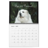 Great Pyrenees Calendar Kalender (Mar 2027)