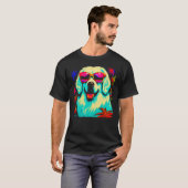 Great Pyrenees Dog Summer Party T-shirt (Voorkant volledig)