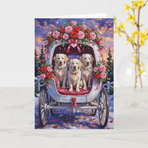 Great Pyrenees Hond Valentijnsdag Kaart