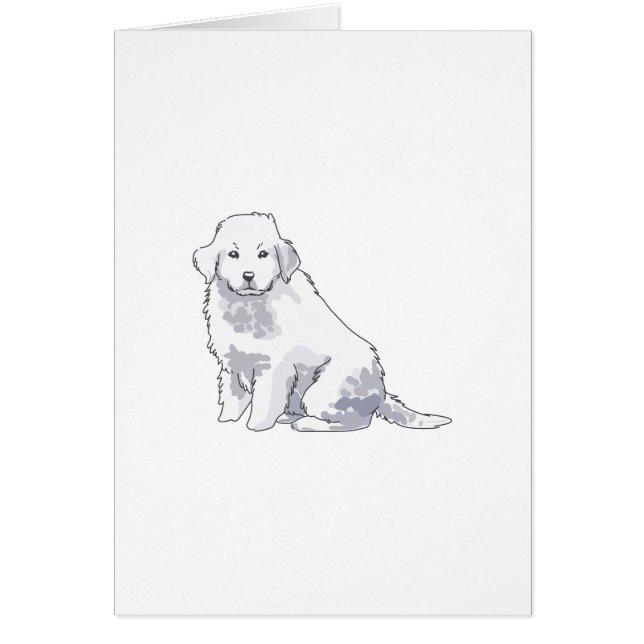 GREAT PYRENEES PUP (Voorkant)