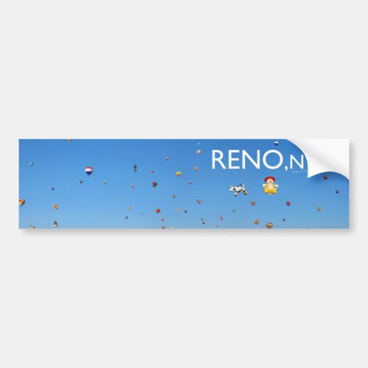Great Reno Balloon Race Bumpersticker (Voorkant)