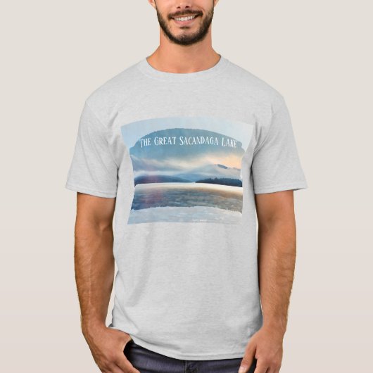 Great Sacandaga Lake - T-Shirt (brushed) (Devant)