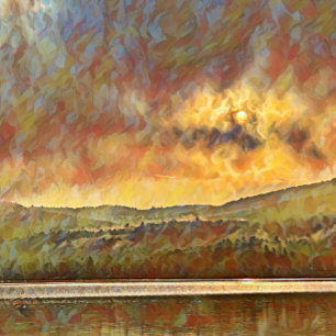 Great Sacandaga Sunrise Playing Cards Pokerkaarten