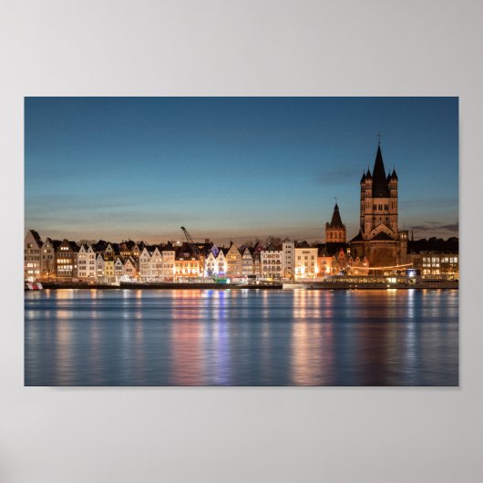 Great Saint Martin Church Keulen Poster (Voorkant)