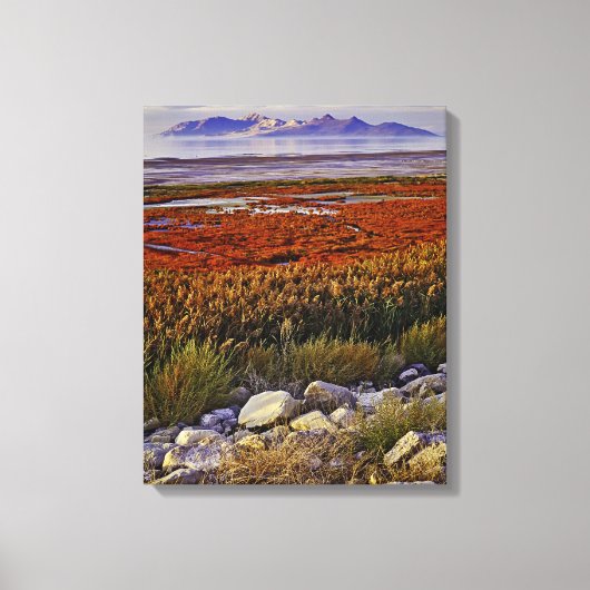 Great Salt Lake Canvas Afdruk (Voorkant)