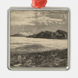 Great Salt Lake Desert Metalen Ornament