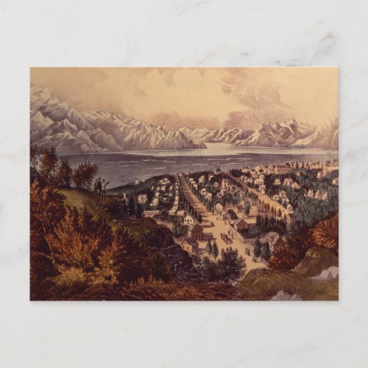 Great Salt Lake, Utah Briefkaart (Voorkant)