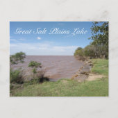 Great Salt Plains Lake, Oklahoma Briefkaart (Voorkant)