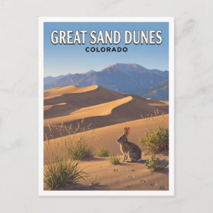 Great Sand Dunes National Park Alamosa Colorado Briefkaart