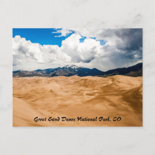 Great Sand Dunes National Park, CO Briefkaart