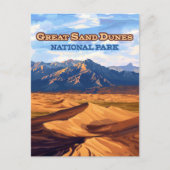 Great Sand Dunes National Park Colorado Briefkaart (Voorkant)