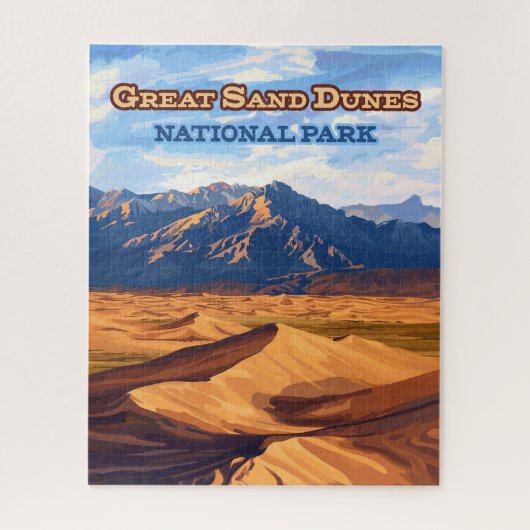 Great Sand Dunes National Park Colorado Legpuzzel (Verticaal)