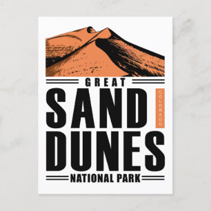 Great Sand Dunes National Park Colorado Uitnodiging Briefkaart